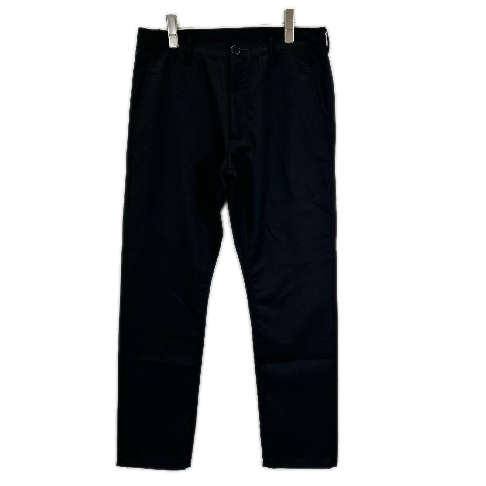 BLACKCOMMEdesGARCONS ブラックコムデギャルソン 09年 1E-P001 ブラック パッカリングパンツ ボトムス