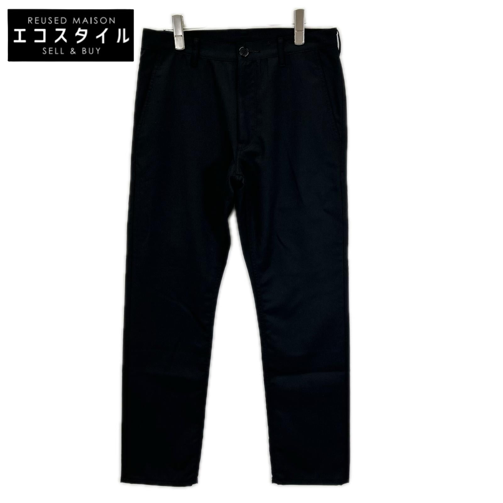 BLACKCOMMEdesGARCONS ブラックコムデギャルソン 09年 1E-P001 ブラック パッカリングパンツ ボトムス