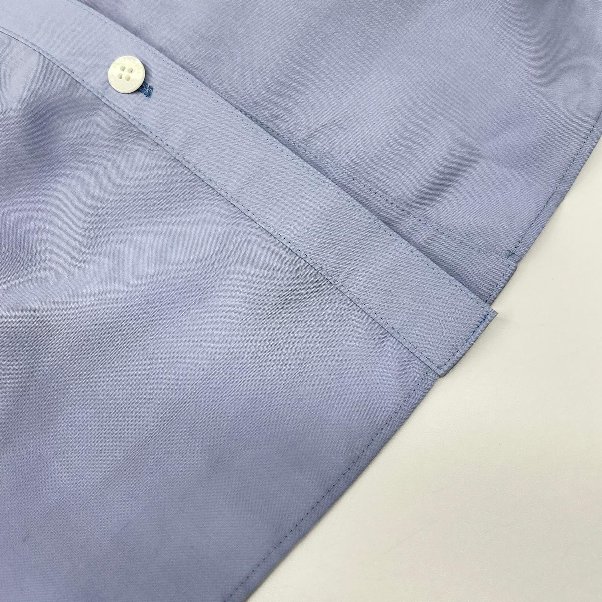 BLUE LABEL CRESTBRIDGE ブルーレーベルクレストブリッジ 55J18-542-20 25SS ライトブルー コットンライクナチュラルローンシャツドレス ワンピース