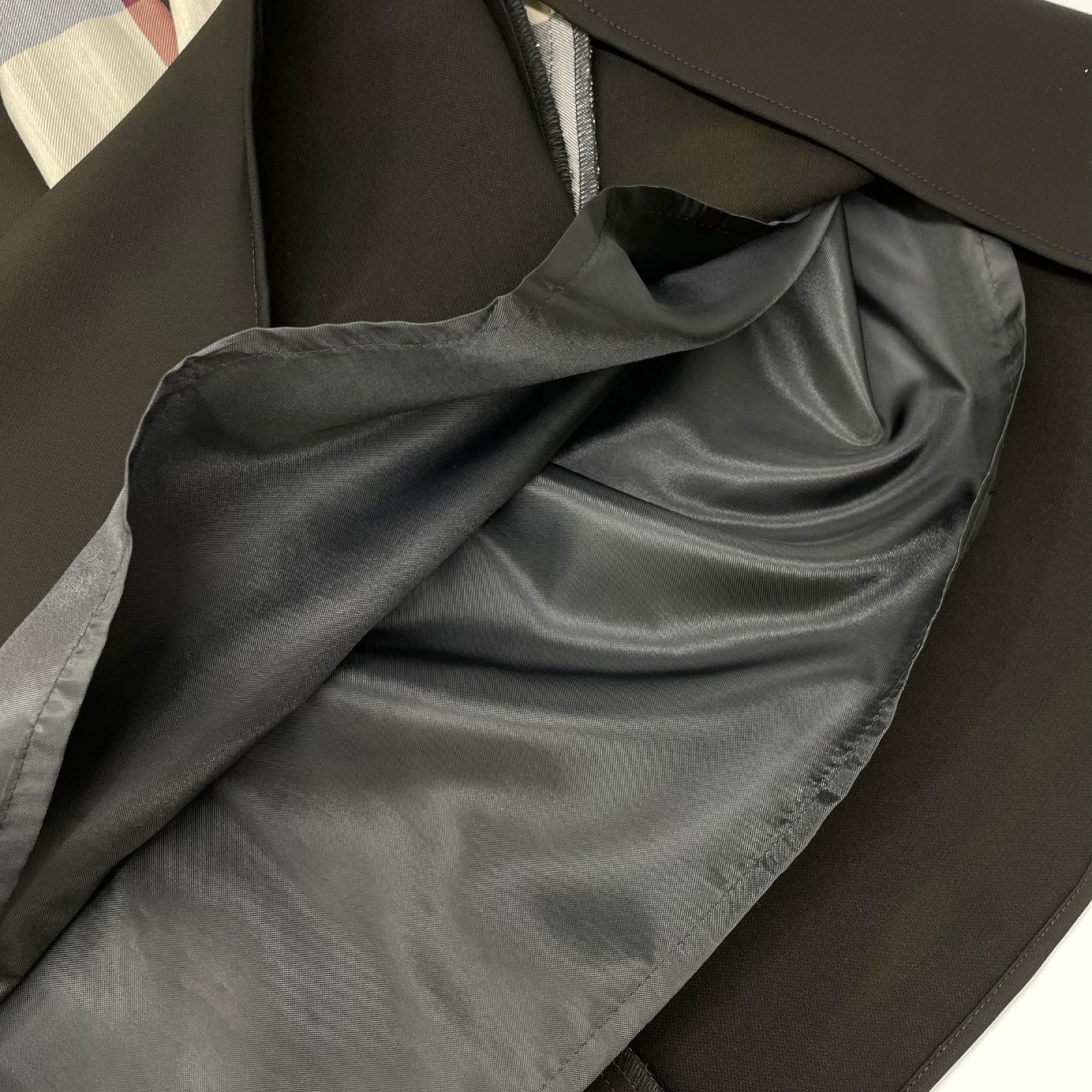 BLUE LABEL CRESTBRIDGE ブルーレーベルクレストブリッジ 55S13-770-09 ブラック ドビークロスフレアスカート スカート