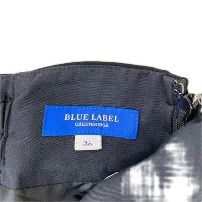 BLUE LABEL CRESTBRIDGE ブルーレーベルクレストブリッジ 55S13-770-09 ブラック ドビークロスフレアスカート スカート