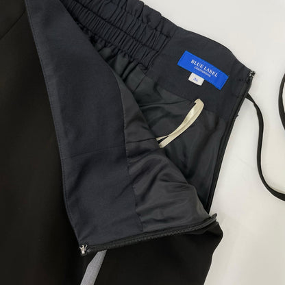 BLUE LABEL CRESTBRIDGE ブルーレーベルクレストブリッジ 55S13-770-09 ブラック ドビークロスフレアスカート スカート
