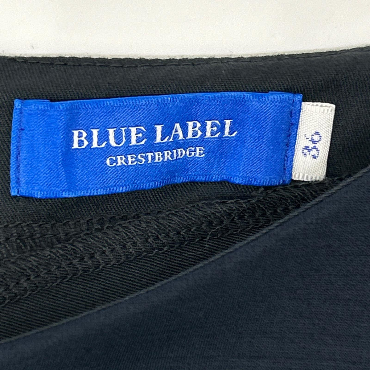 BLUE LABEL CRESTBRIDGE 55J33-110-25 Navy × Blue 3WAY set-up dress Dress