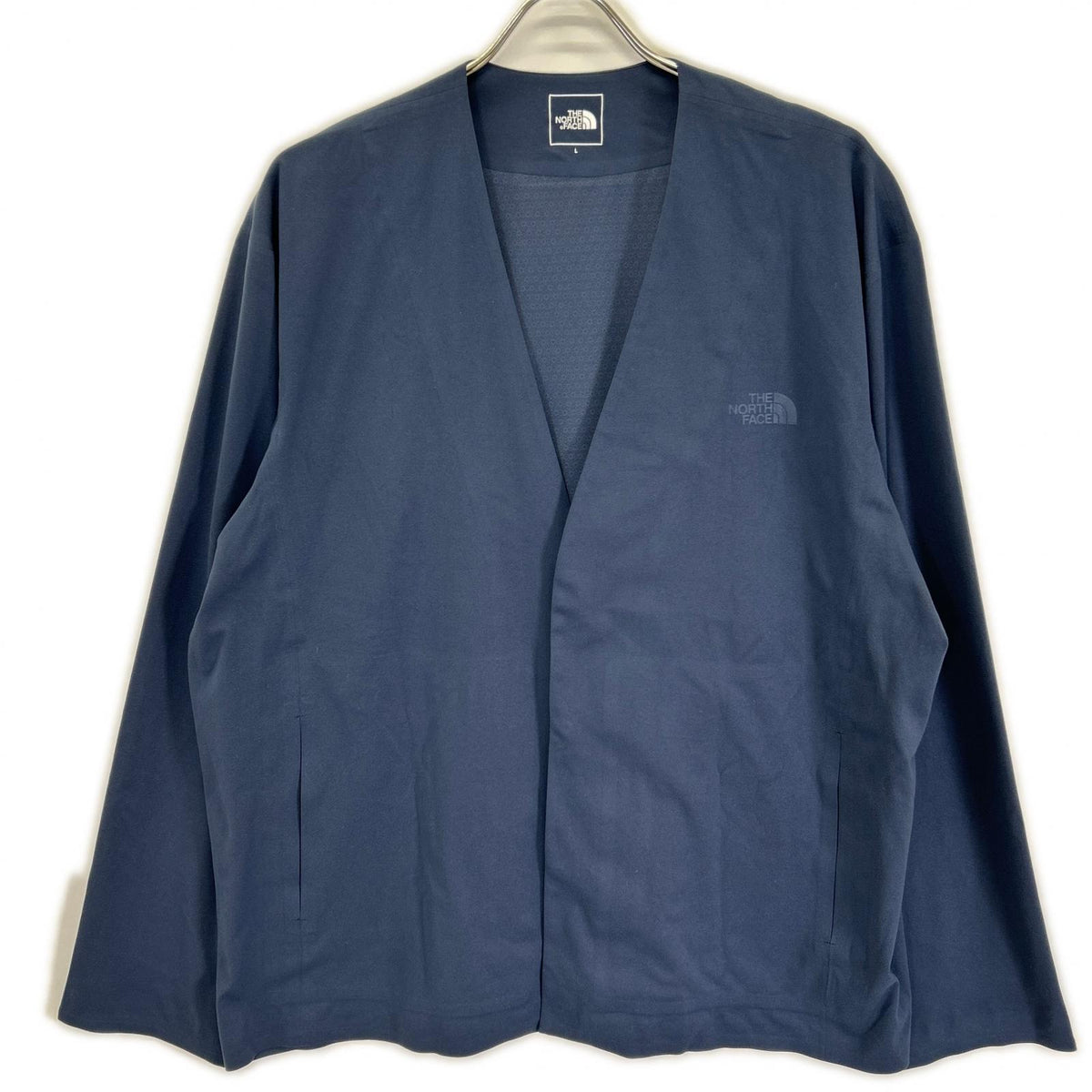 THE NORTH FACE Made in 2025 NT12560 Navy Snap-button Tech Lounge cardigan Top