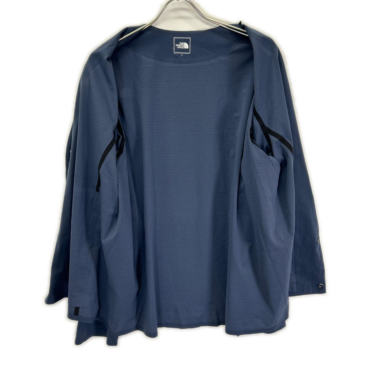 THE NORTH FACE Made in 2025 NT12560 Navy Snap-button Tech Lounge cardigan Top