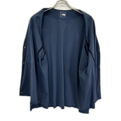 THE NORTH FACE ノースフェイス 25年製 NT12560 ネイビー スナップボタン テックラウンジカーディガン トップス