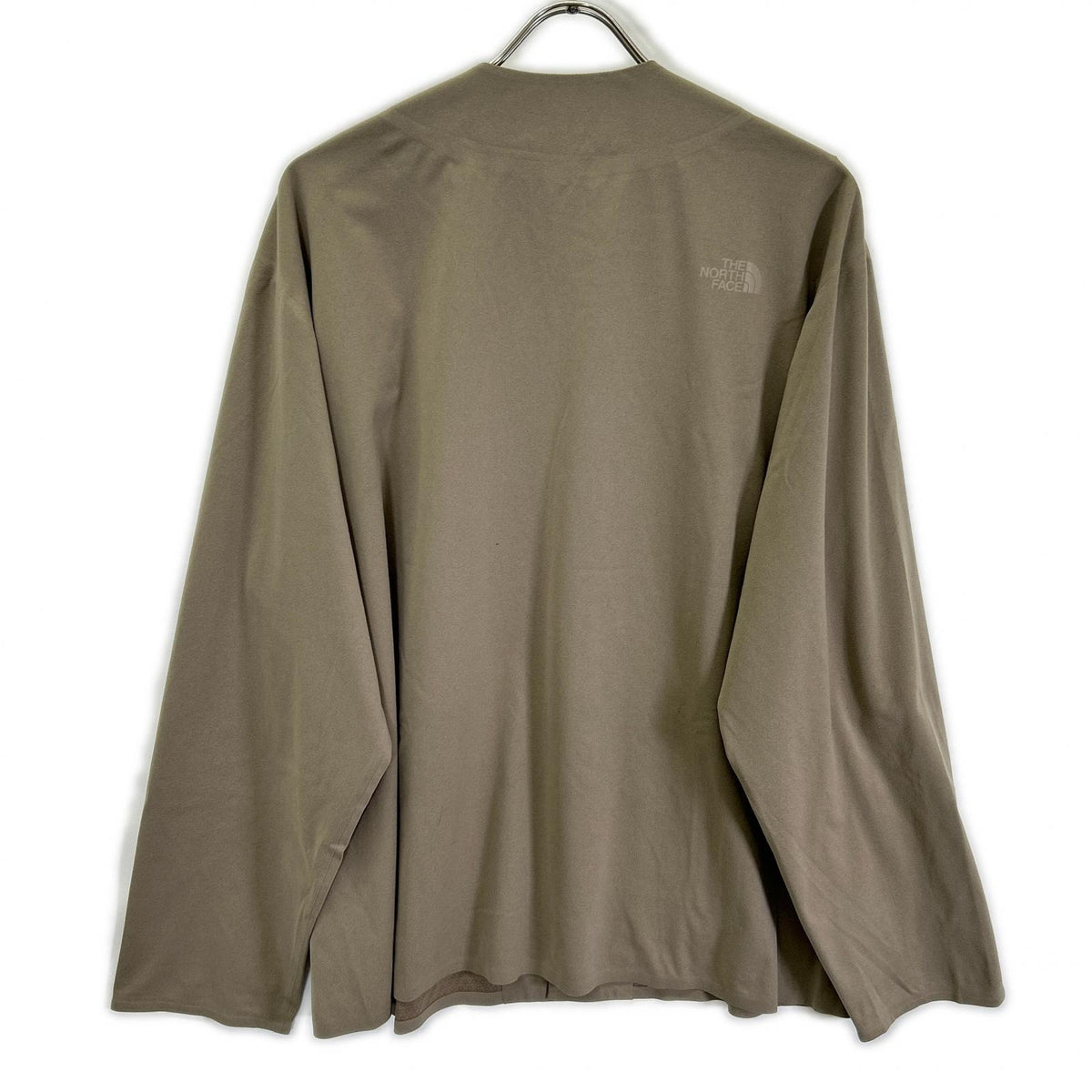 THE NORTH FACE Made in 2025 NT12560 Beige Snap-button Tech Lounge cardigan Top
