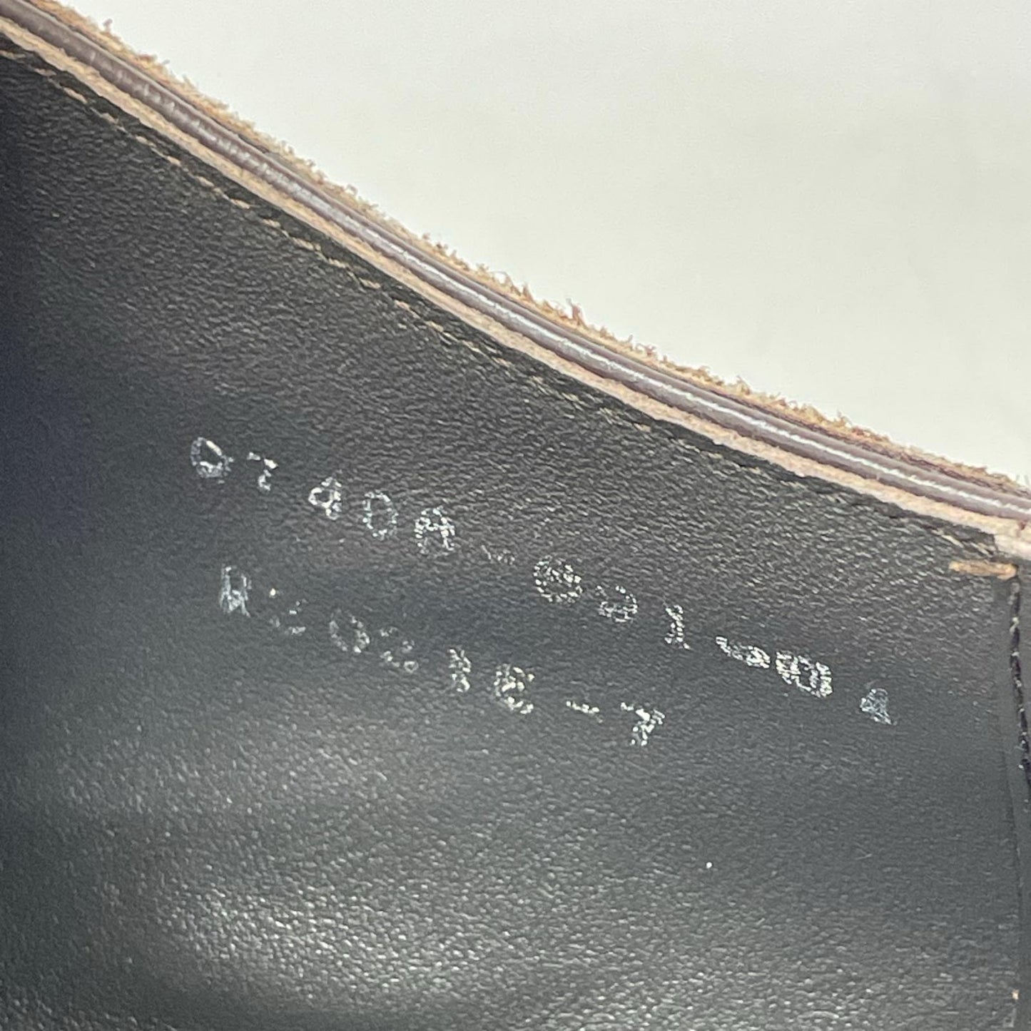 三陽山長 三陽山長 Q7406-691 兼三 KENZO R2021 スエード Uチップ シューズ シューズ