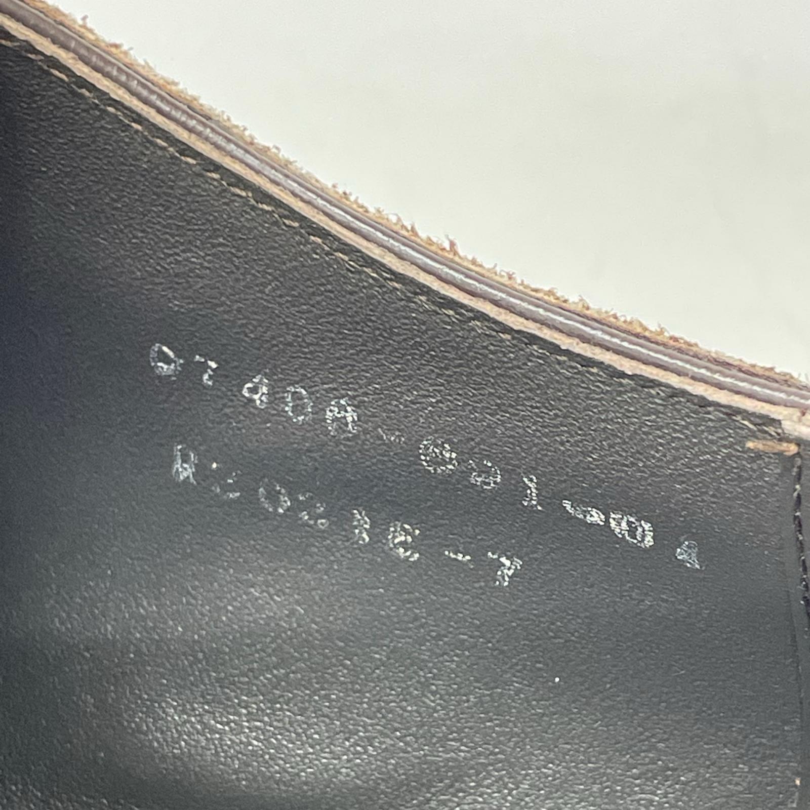三陽山長 三陽山長 Q7406-691 兼三 KENZO R2021 スエード Uチップ シューズ シューズ