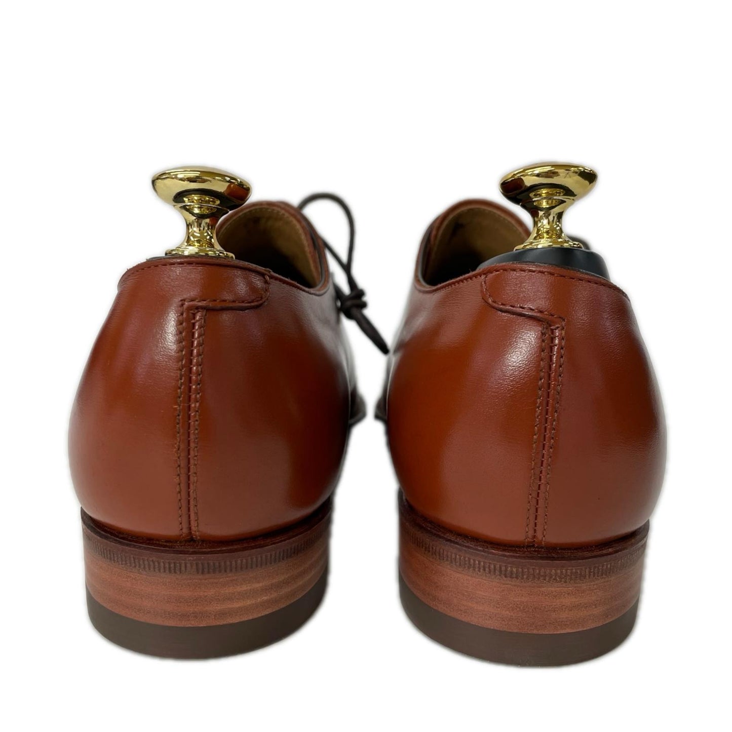 三陽山長 三陽山長 【美品】Q8489-530 一之介 ICHINOSUKE レザー ホールカット シューズ シューズ