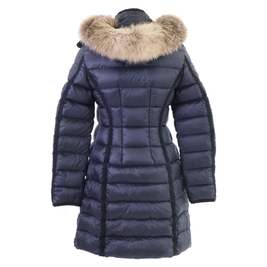 MONCLER モンクレール HERMIFUR/エルミファー ナイロン フォックスファー フーデッドダウン コート