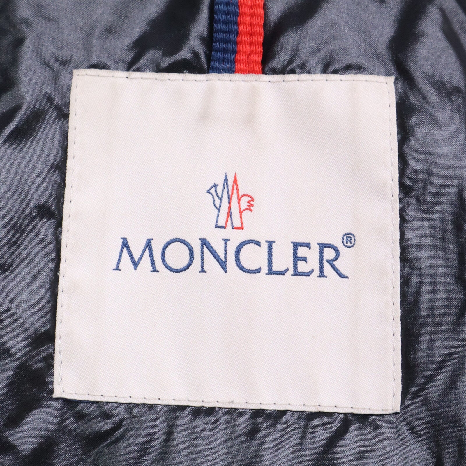 MONCLER モンクレール ROBERT ロバート ヘリンボーン切替 ファー付フーディダウンジャケット ジャケット