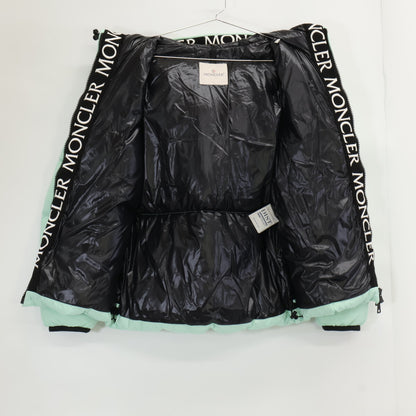 MONCLER モンクレール 【美品】MONTCLAR モンクラ 内側ロゴ刺繍グログランテープ フーディダウンジャケット ジャケット