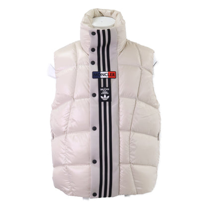 MONCLER モンクレール GENIUS 3 ジーニアス3 x adidas アディダス【新品同様】BOZON ボゾン 3ストライプ ラバーロゴ ダウン ベスト