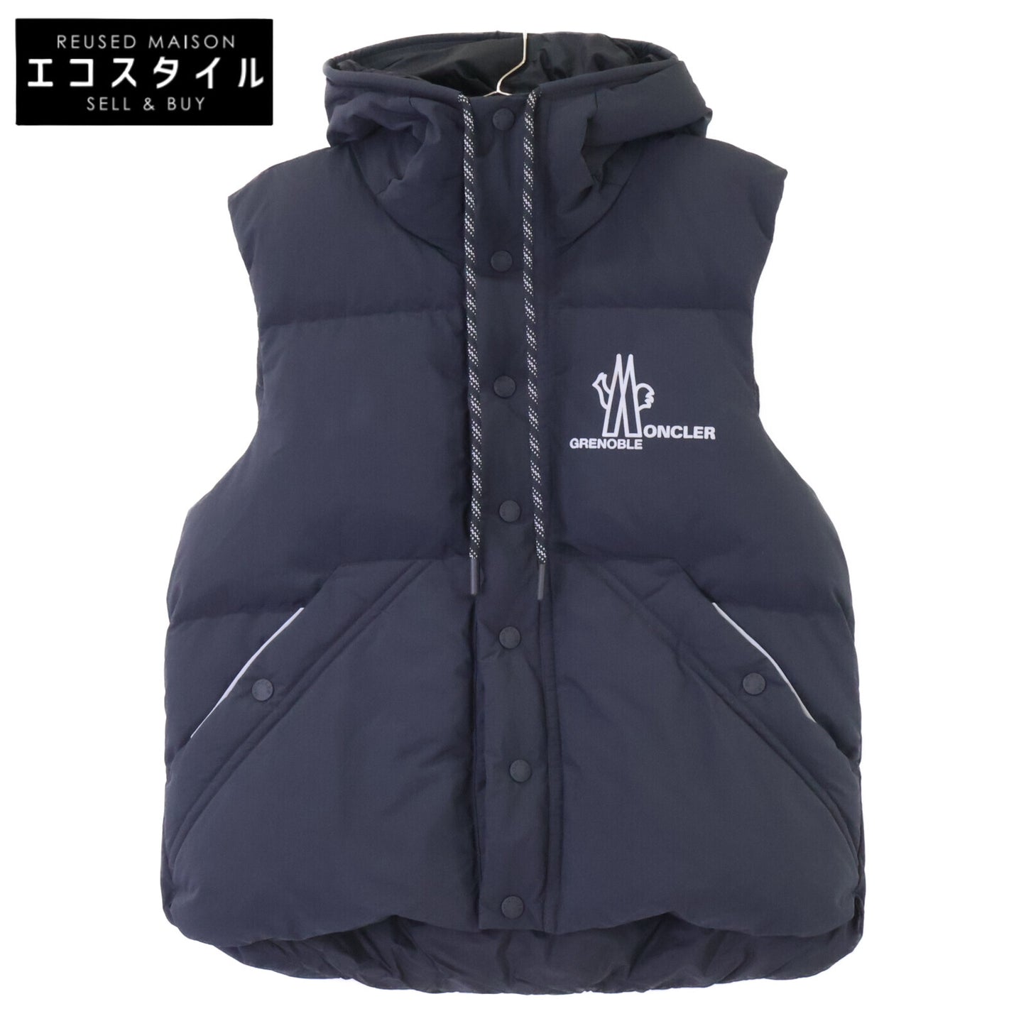 MONCLER モンクレール GRENOBLE グルノーブル【24年製】BALDY テクニカルナイロン フーディダウン ベスト