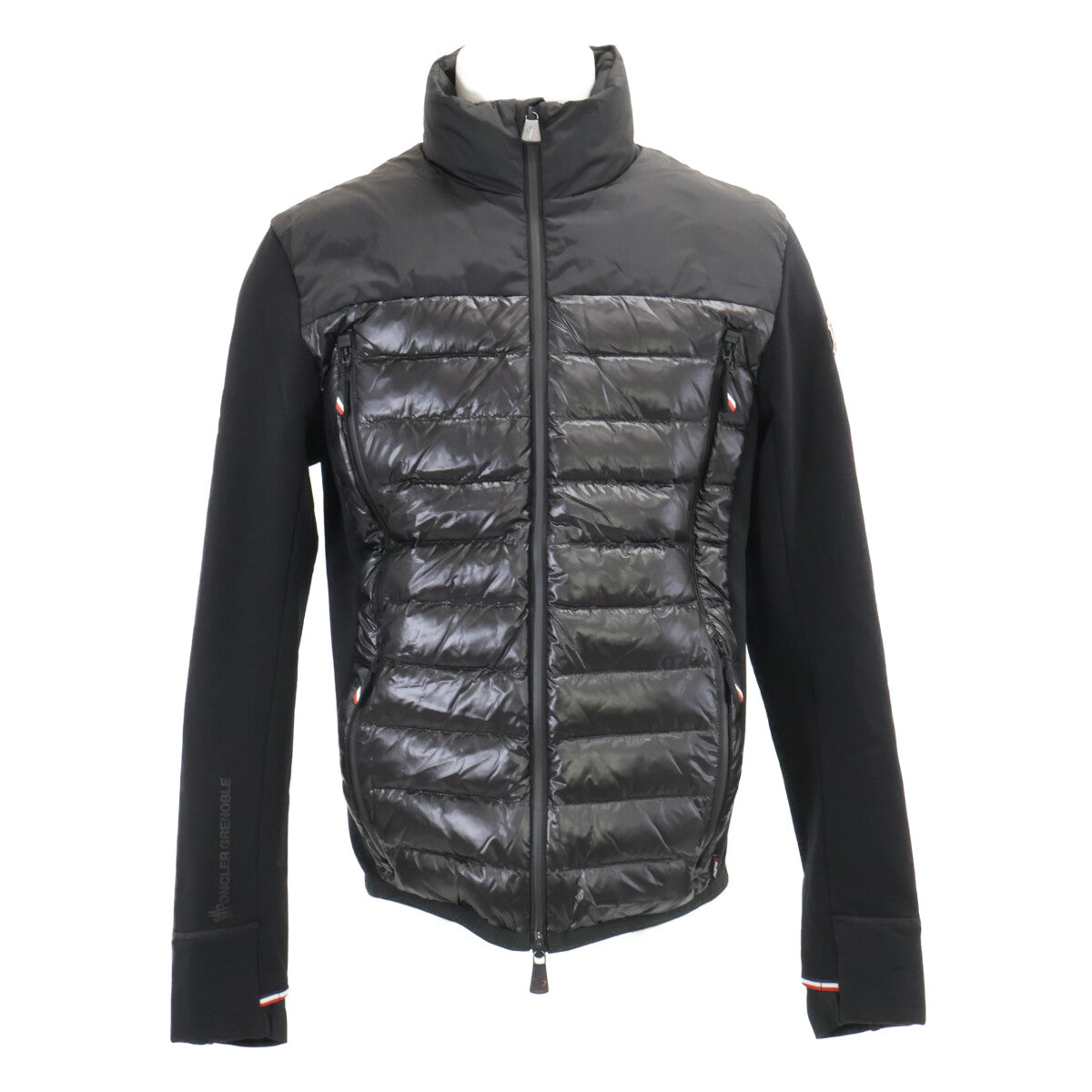 MONCLER モンクレール GRENOBLE グルノーブル【美品/25年製】K20978G00027 MAGLIA CARDIGAN 異素材ミックス ダウンジャケット ジャケット