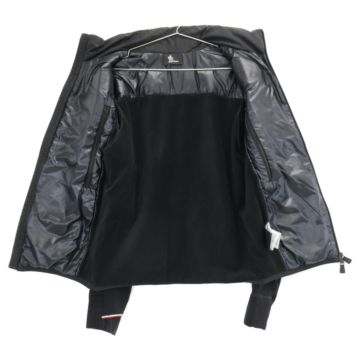 MONCLER モンクレール GRENOBLE グルノーブル【美品/25年製】K20978G00027 MAGLIA CARDIGAN 異素材ミックス ダウンジャケット ジャケット