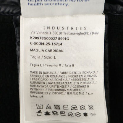 MONCLER モンクレール GRENOBLE グルノーブル【美品/25年製】K20978G00027 MAGLIA CARDIGAN 異素材ミックス ダウンジャケット ジャケット