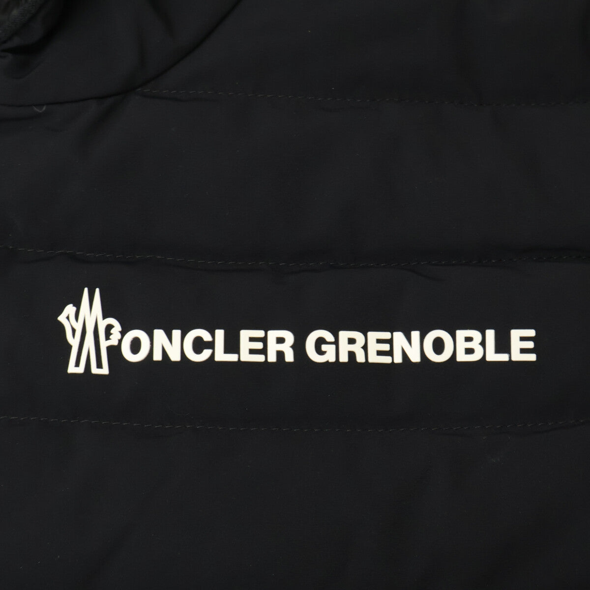MONCLER モンクレール GRENOBLEグルノーブル【美品/25年製】K20978G00032 MAGLIA CARDIGAN 2層ストレッチ素材 異素材MIXダウン入りジップアップパーカー ジャケット
