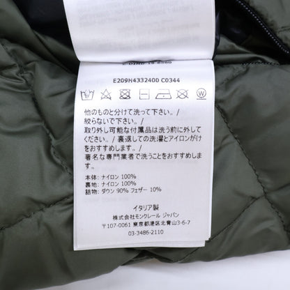 MONCLER モンクレール GENIUS 5ｘCRAIG GREEN HINES ロゴシルエットタグ キルティング ダウン ベスト