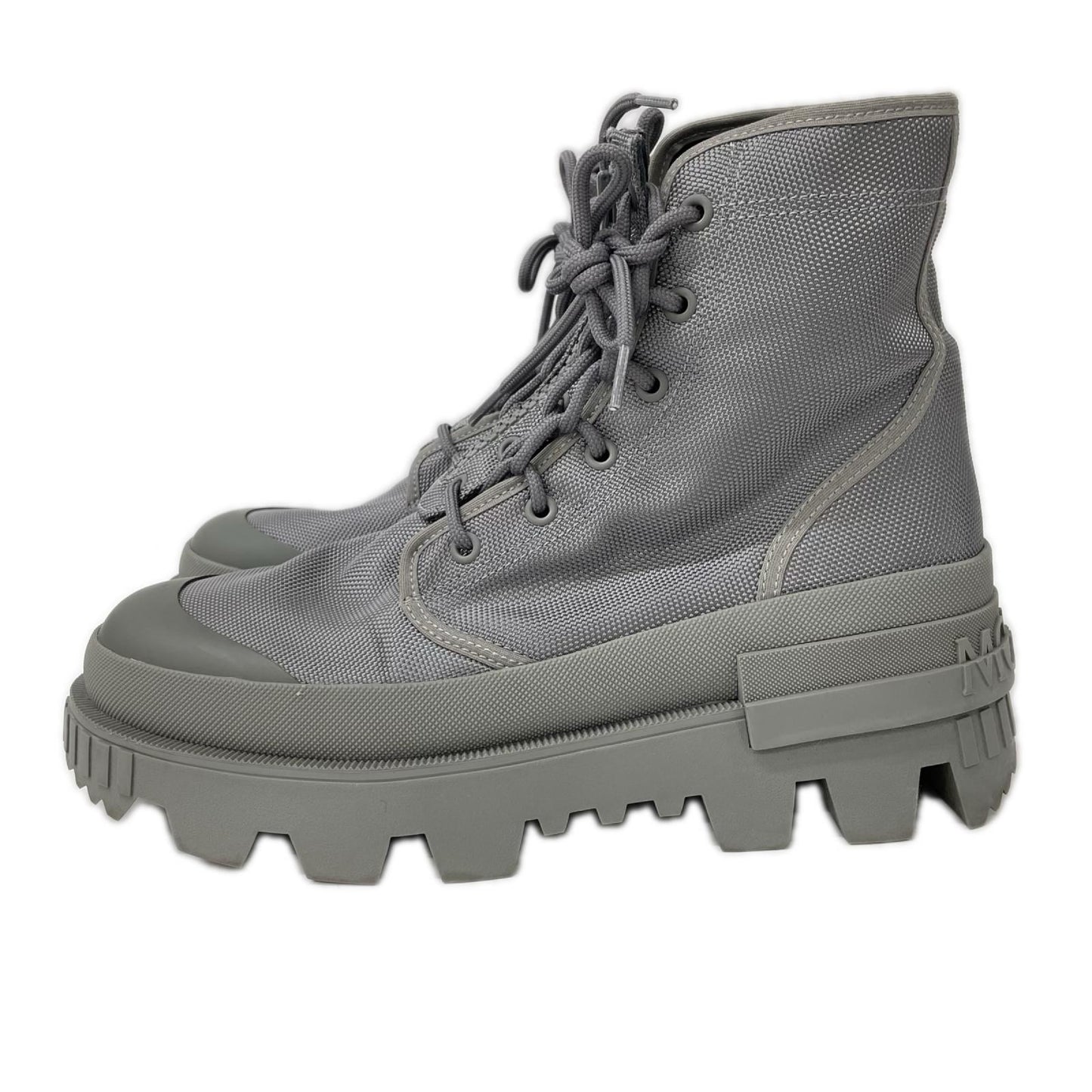 MONCLER モンクレール GENIUS ジーニアス x HYKE ハイク 【美品】23SS DESERTYX ANKLE BOOTS バックロゴ メッシュ/ラバー レースアップ アンクルブーツ シューズ