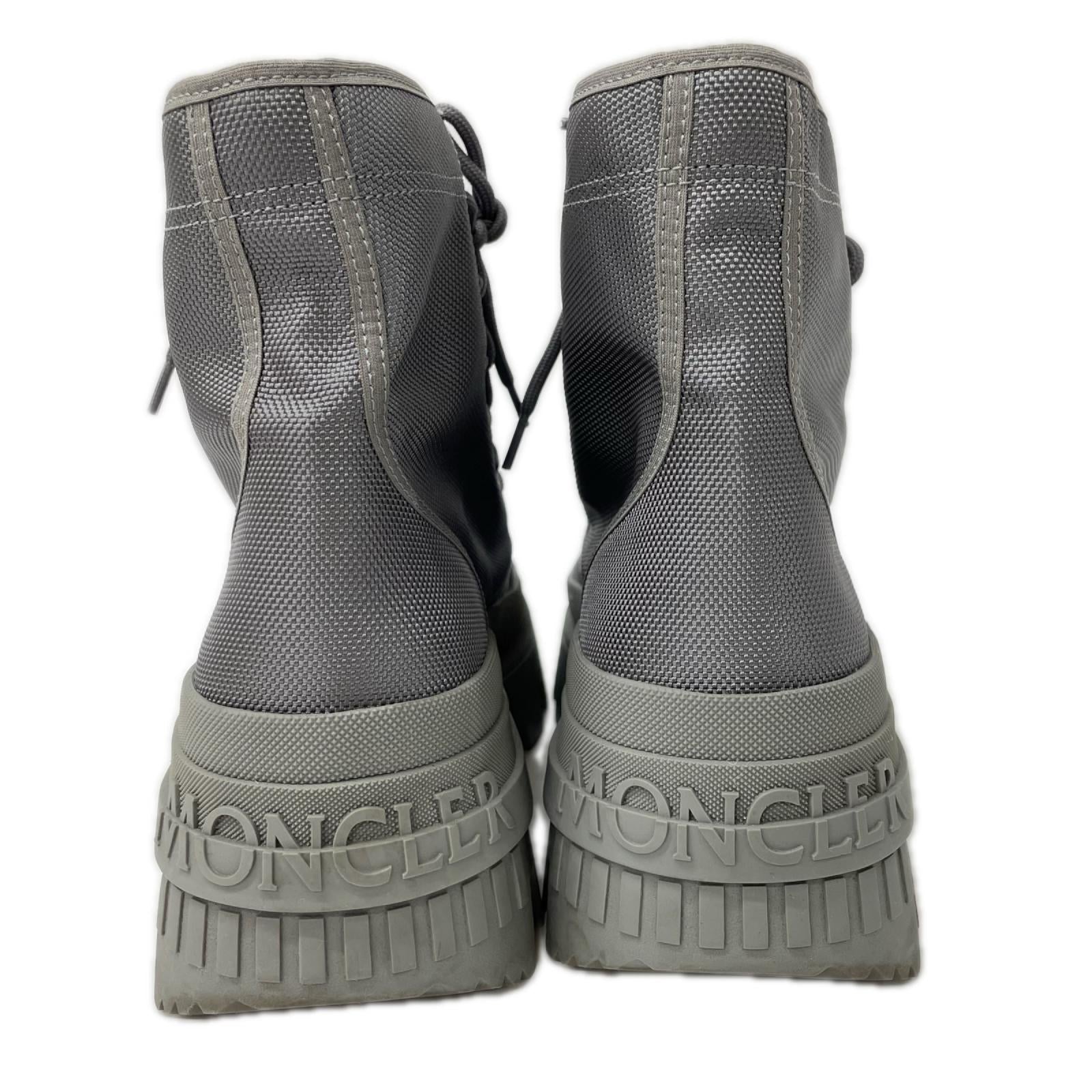 MONCLER モンクレール GENIUS ジーニアス x HYKE ハイク 【美品】23SS DESERTYX ANKLE BOOTS バックロゴ メッシュ/ラバー レースアップ アンクルブーツ シューズ