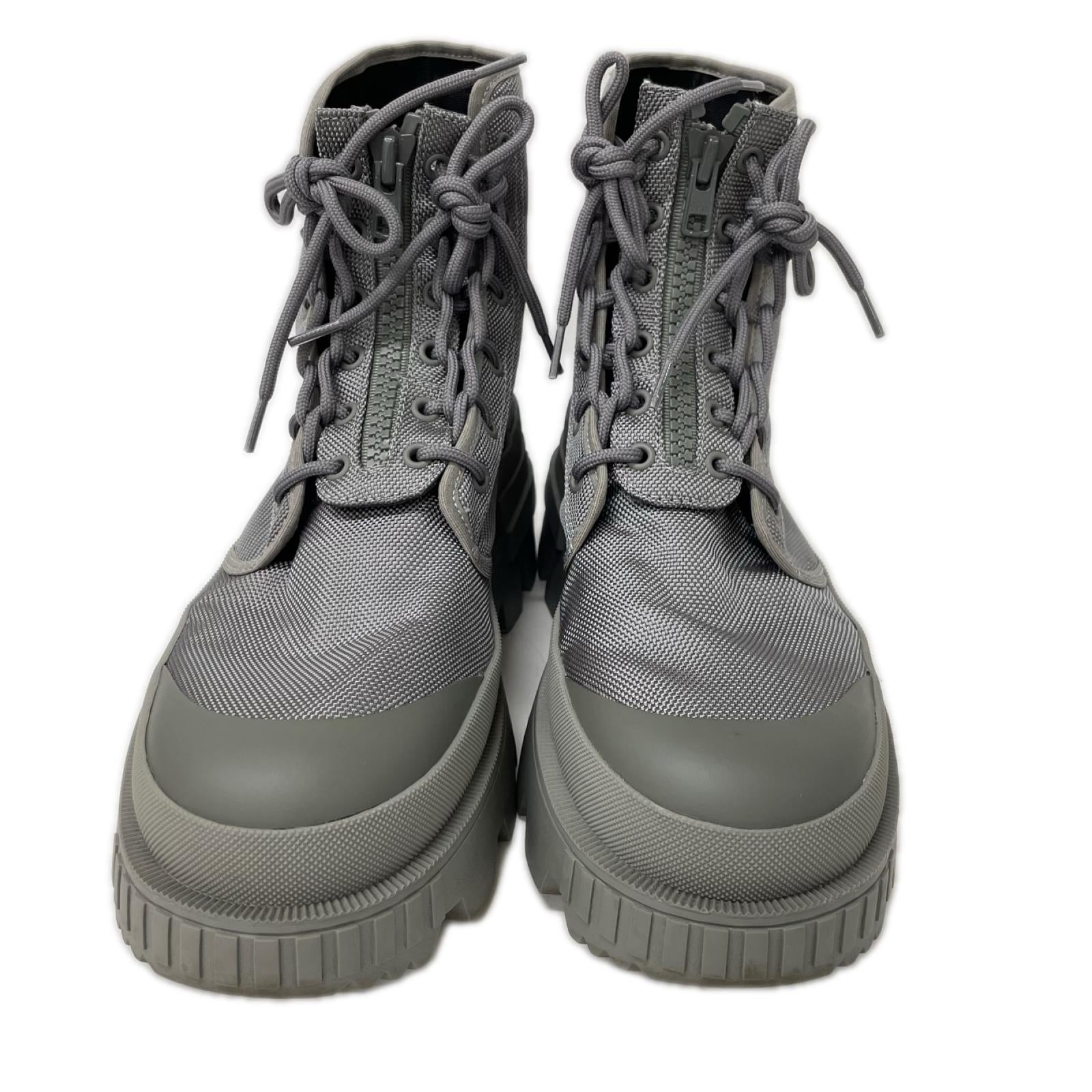 MONCLER モンクレール GENIUS ジーニアス x HYKE ハイク 【美品】23SS DESERTYX ANKLE BOOTS バックロゴ メッシュ/ラバー レースアップ アンクルブーツ シューズ