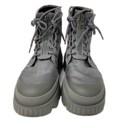 MONCLER モンクレール GENIUS ジーニアス x HYKE ハイク 【美品】23SS DESERTYX ANKLE BOOTS バックロゴ メッシュ/ラバー レースアップ アンクルブーツ シューズ