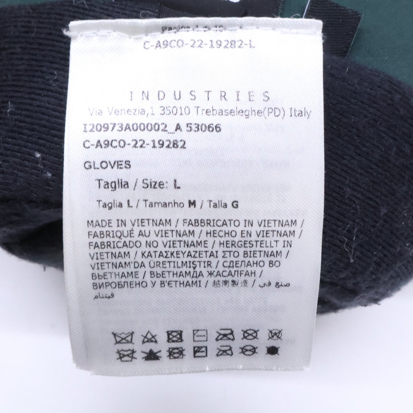 MONCLER モンクレール 【即決/国内正規】23AW I20973A00002 53066 GLOVES GORE-TEX アジャスターベルト グローブ