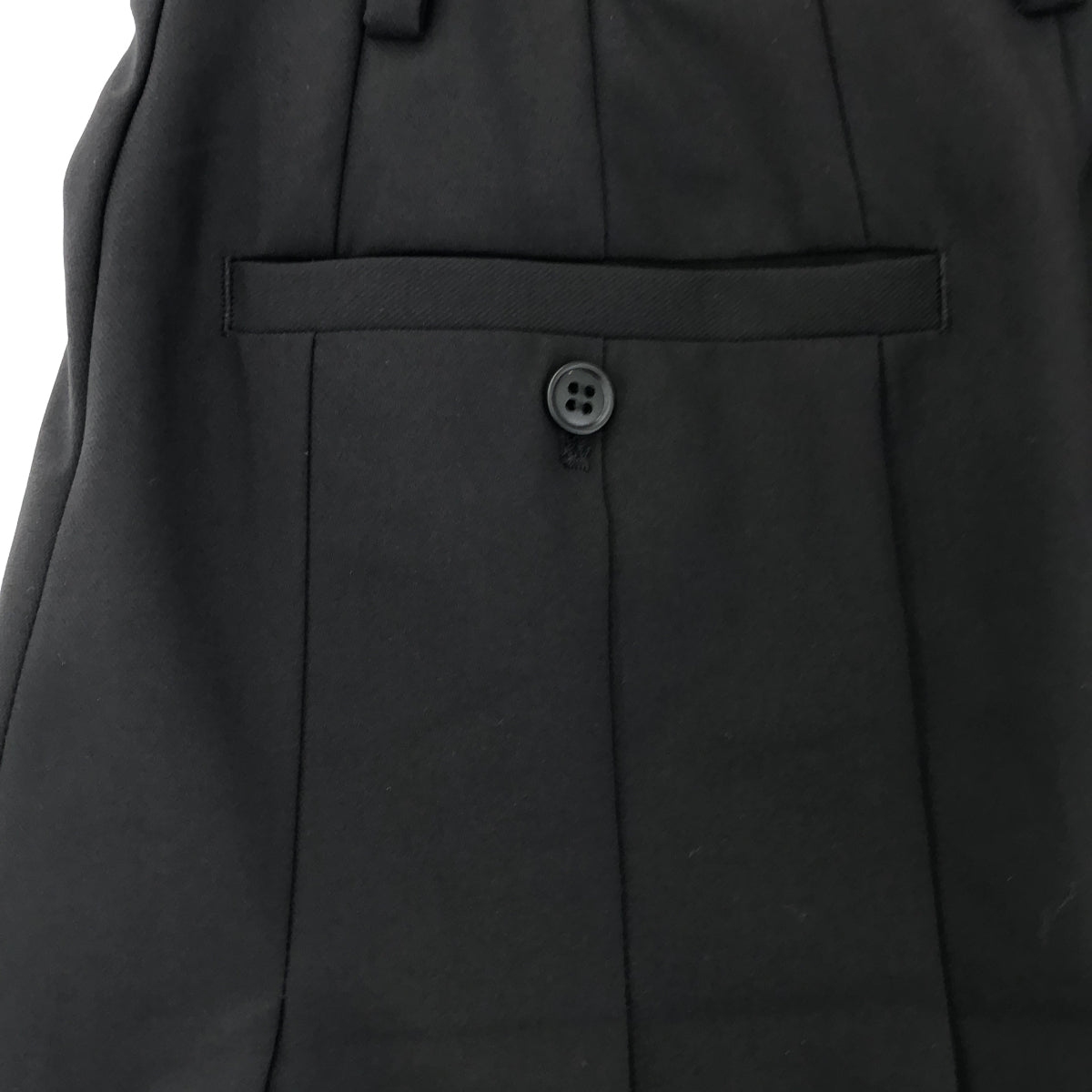 CLANE クラネ 25AW ブラック ワイドプリーツロングスカート ボトムス