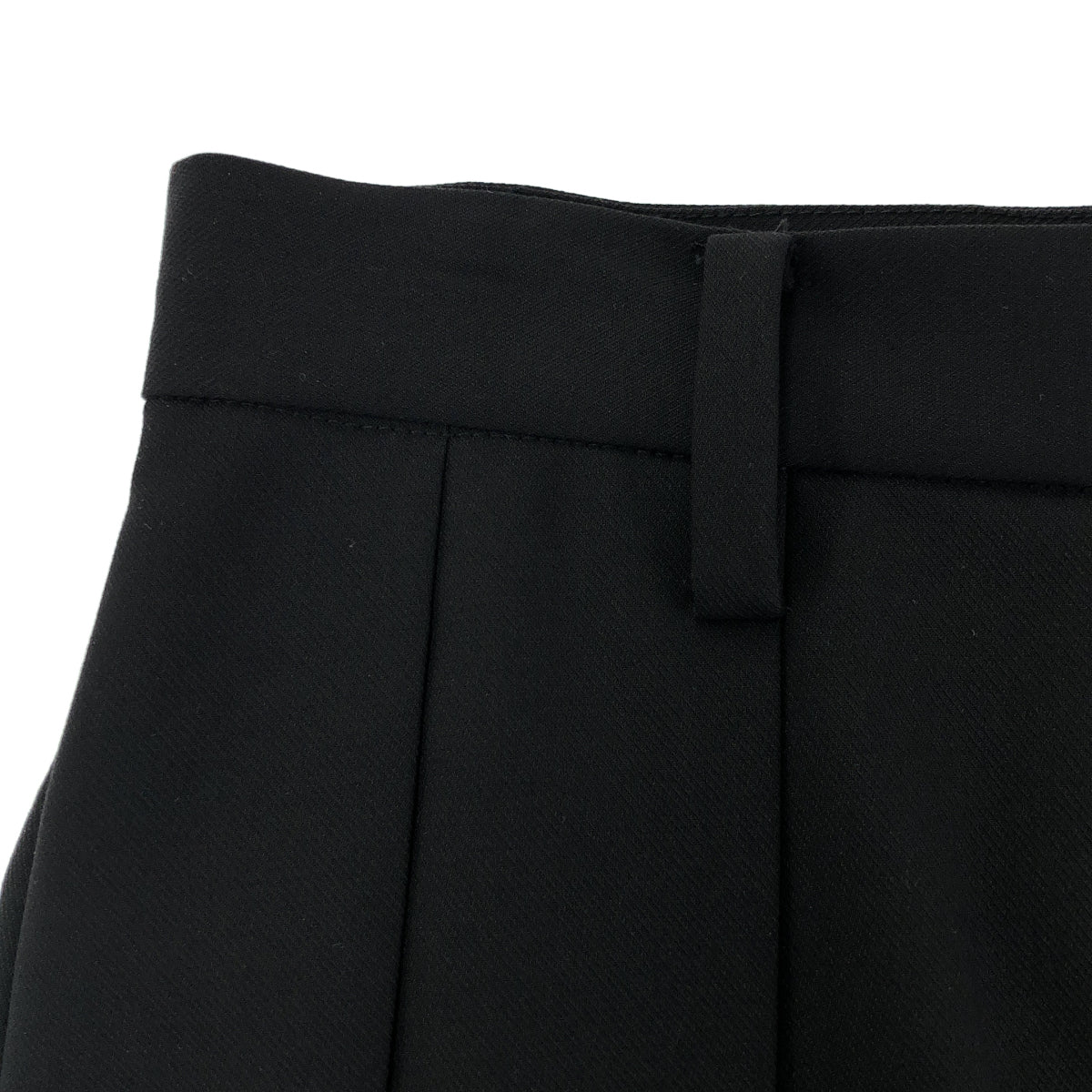 CLANE クラネ 25AW ブラック ワイドプリーツロングスカート ボトムス