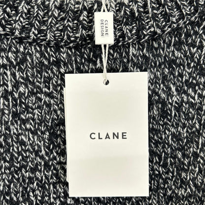CLANE クラネ 25AW ブラック 19106-2132 ローゲージ BODYSUIT KNIT トップス トップス