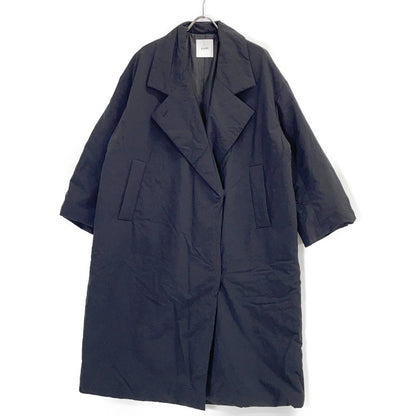 CLANE クラネ 25AW 19101-0172 ブラック COLOR DOWN CHESTER COAT/カラーダウンチェスターコート コート