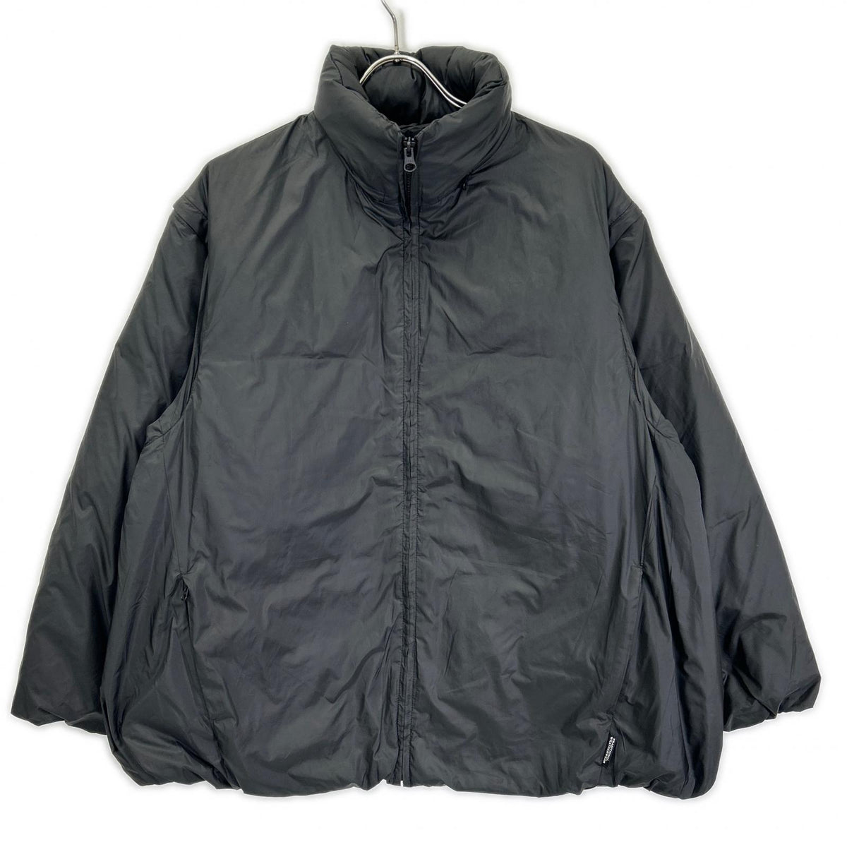 TRADITIONAL WEATHERWEAR × CLANE Black YARMOUTH DOWN Packable down jacket Jacket