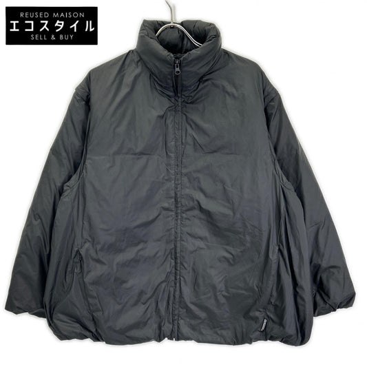 TRADITIONAL WEATHERWEAR × CLANE Black YARMOUTH DOWN Packable down jacket Jacket