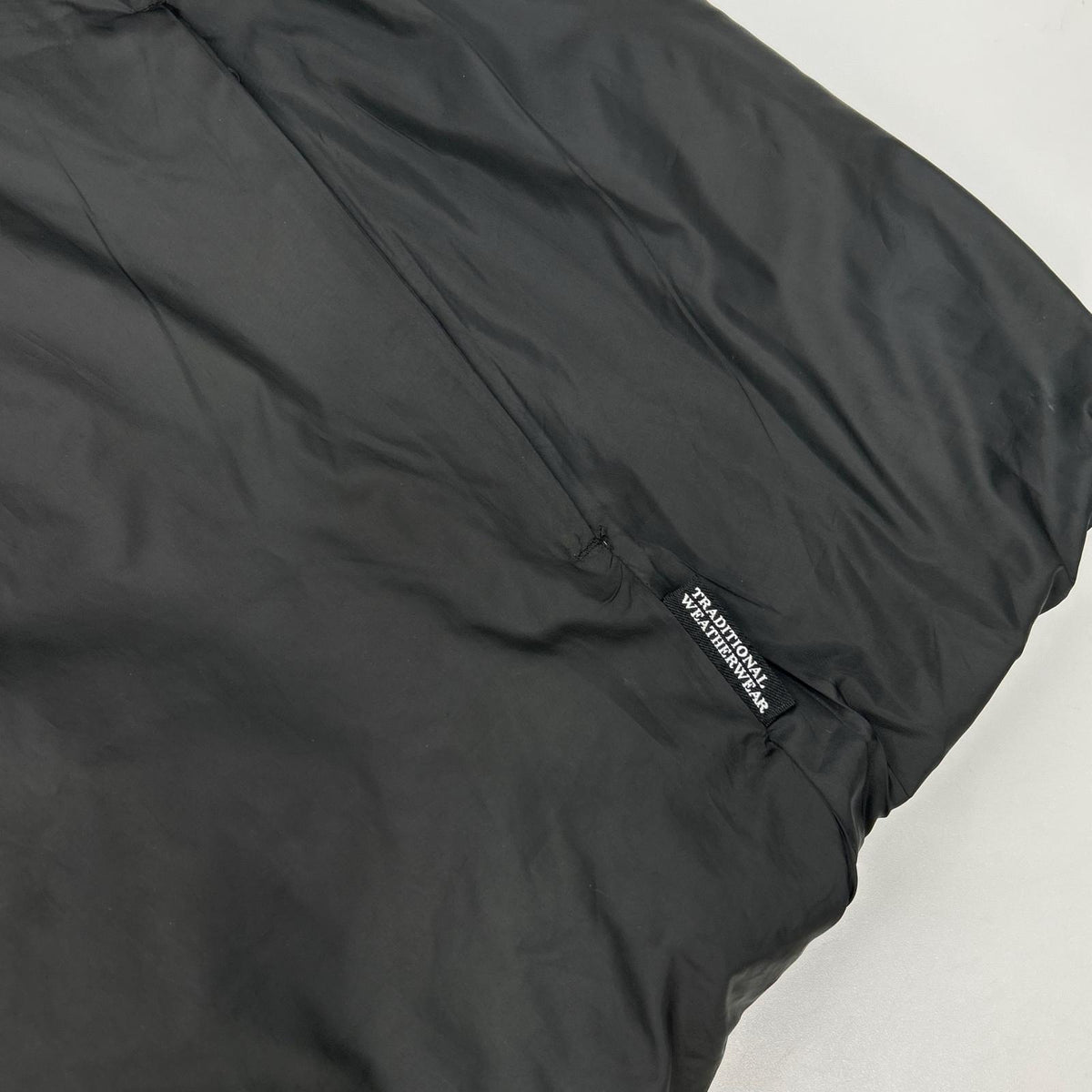 TRADITIONAL WEATHERWEAR × CLANE Black YARMOUTH DOWN Packable down jacket Jacket