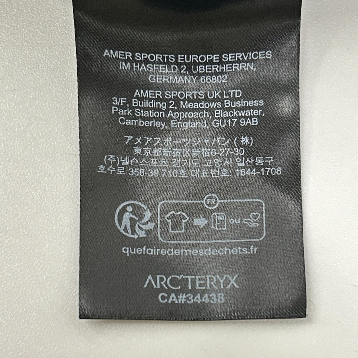 ARC’TERYX VEILANCE X000009123 Made in 2024 Black SPERE PANT Spere soft-shell pants Bottoms