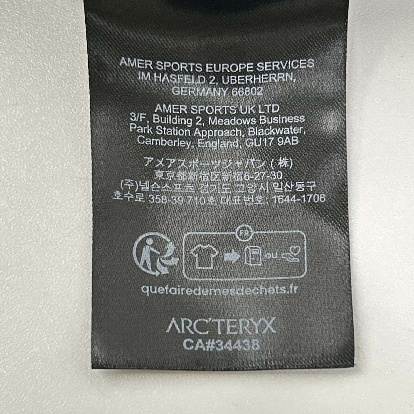 ARC’TERYX VEILANCE X000009123 Made in 2024 Black SPERE PANT Spere soft-shell pants Bottoms