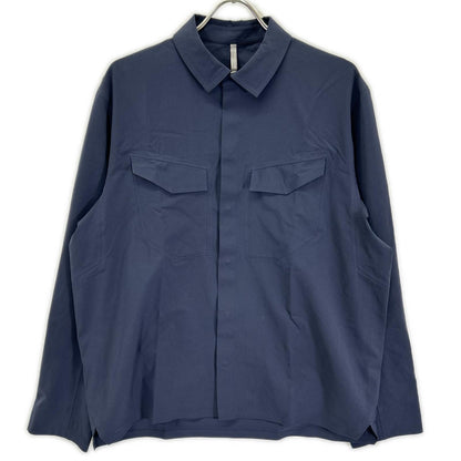 ARC’TERYX VEILANCE アークテリクス ヴェイランス X000006414 23年製 ネイビー FIELDLS LS SHIRT フィールド ロングスリーブ シャツ トップス