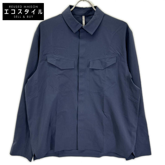 ARC’TERYX VEILANCE アークテリクス ヴェイランス X000006414 23年製 ネイビー FIELDLS LS SHIRT フィールド ロングスリーブ シャツ トップス