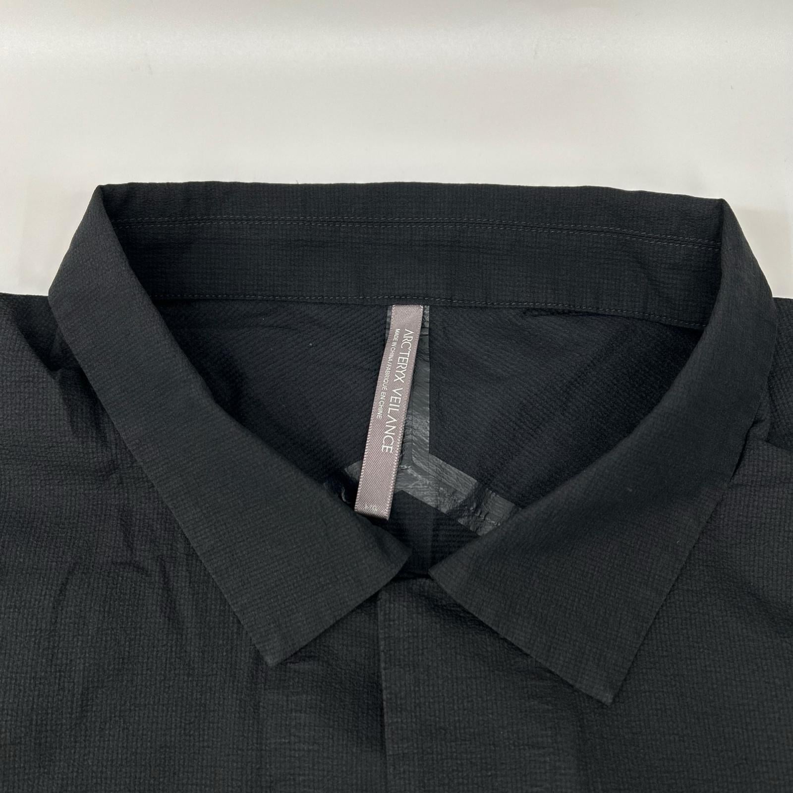 ARC’TERYX VEILANCE アークテリクス ヴェイランス X000007038 22年製 ブラック Demlo SS Shirt 半袖シャツ トップス
