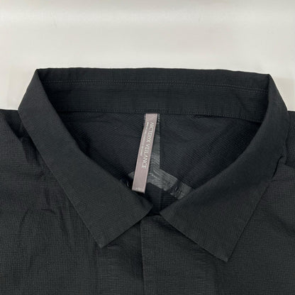 ARC’TERYX VEILANCE アークテリクス ヴェイランス X000007038 22年製 ブラック Demlo SS Shirt 半袖シャツ トップス