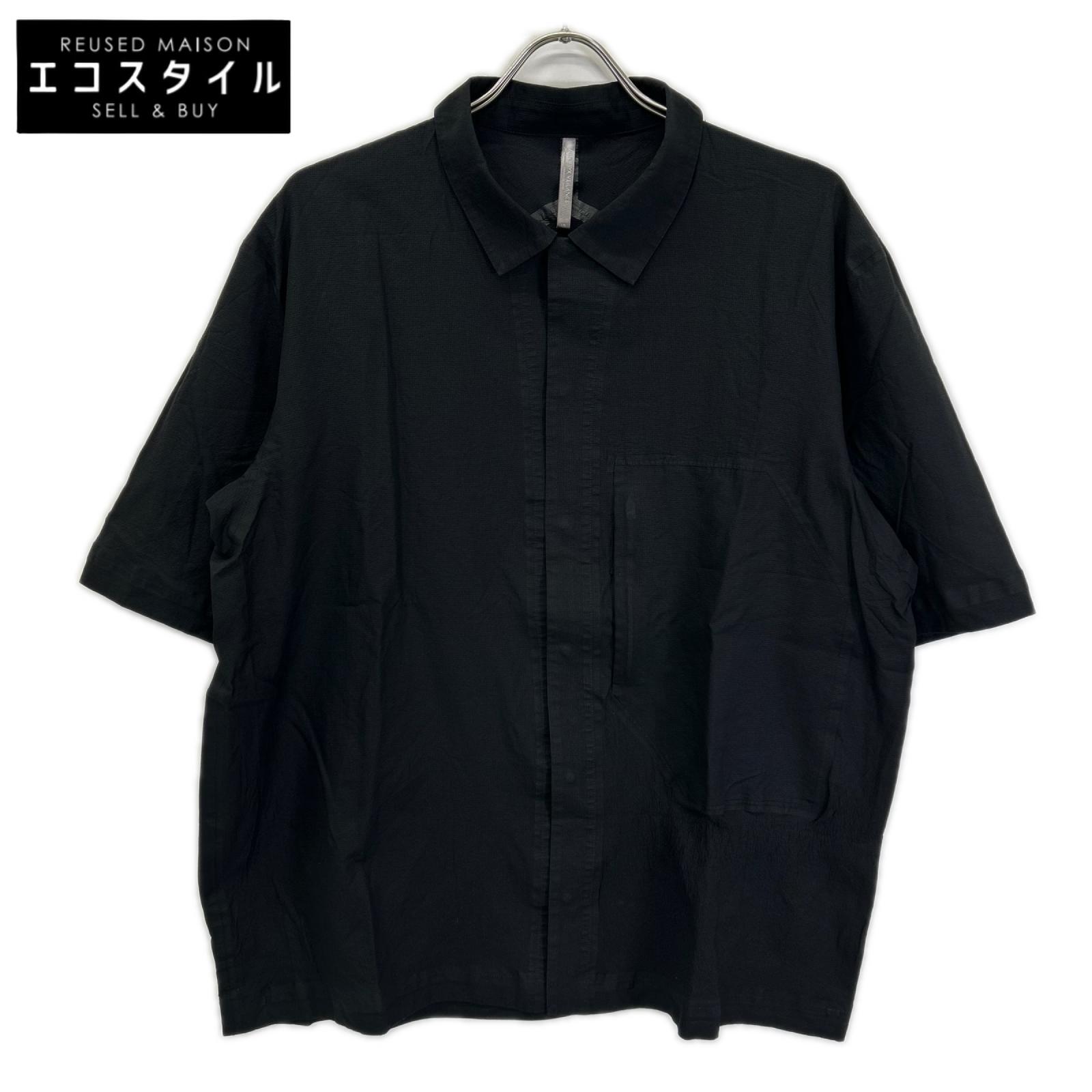 ARC’TERYX VEILANCE アークテリクス ヴェイランス X000007038 22年製 ブラック Demlo SS Shirt 半袖シャツ トップス