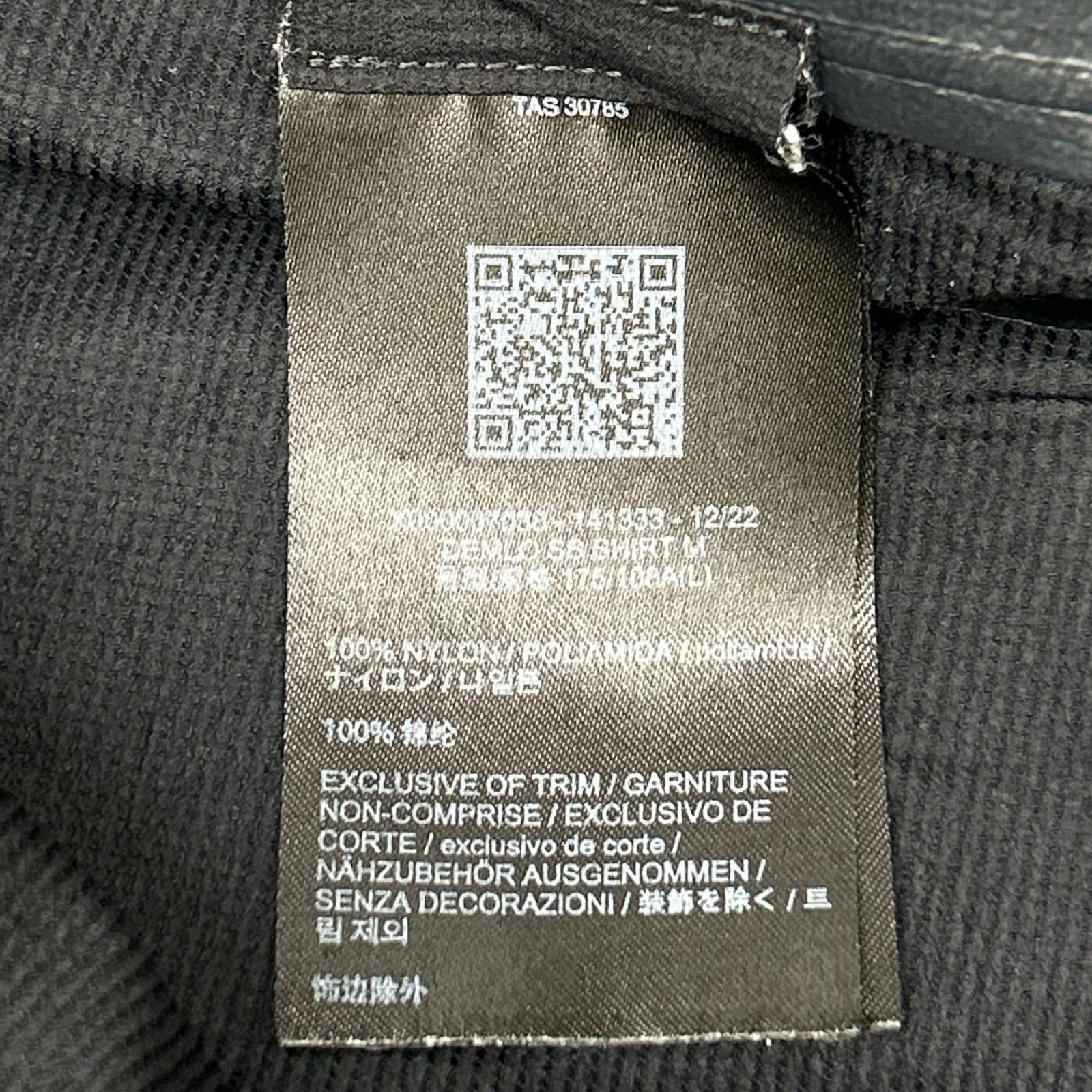 ARC’TERYX VEILANCE アークテリクス ヴェイランス X000007038 22年製 ブラック Demlo SS Shirt 半袖シャツ トップス