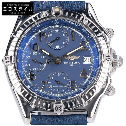 BREITLING ブライトリング 新品仕上げ済み A136C25SBD(A13050.1) ブルー文字盤 CHRONOMAT/クロノマット 自動巻き 腕時計