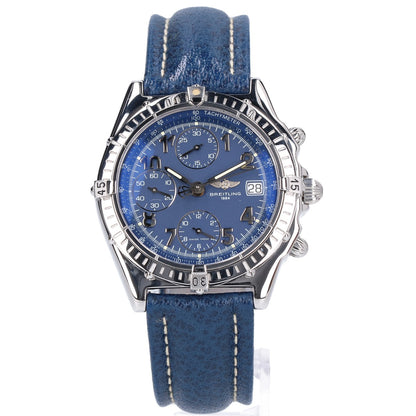BREITLING ブライトリング 新品仕上げ済み A136C25SBD(A13050.1) ブルー文字盤 CHRONOMAT/クロノマット 自動巻き 腕時計