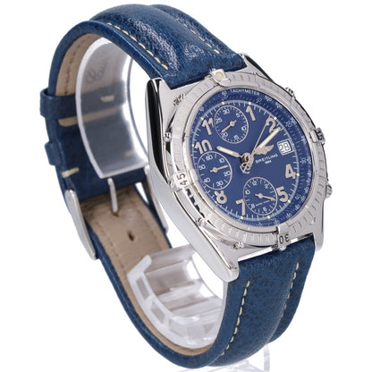 BREITLING ブライトリング 新品仕上げ済み A136C25SBD(A13050.1) ブルー文字盤 CHRONOMAT/クロノマット 自動巻き 腕時計