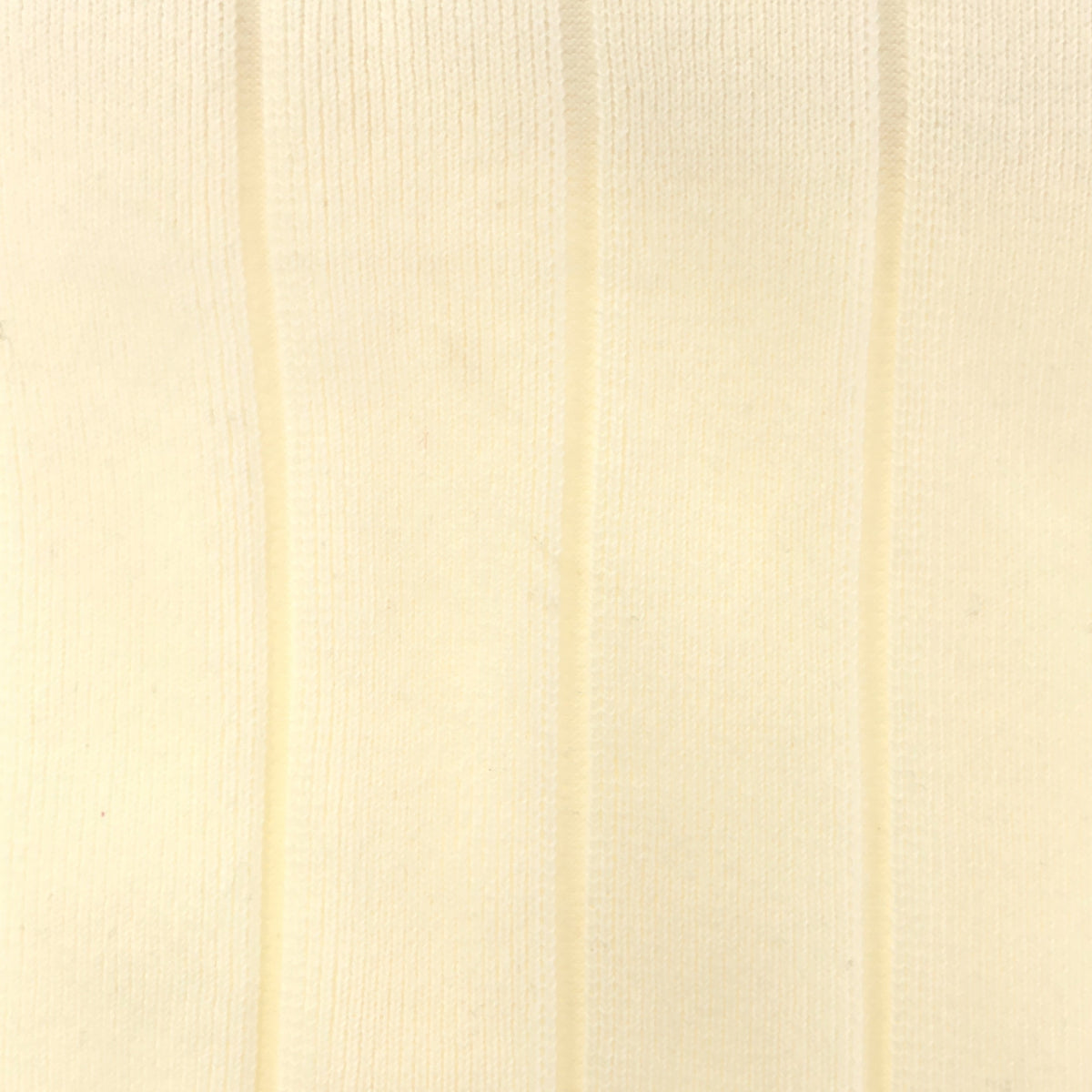 Spick&Span スピック＆スパン ホワイト ハイツイストコットンニットワンピース トップス