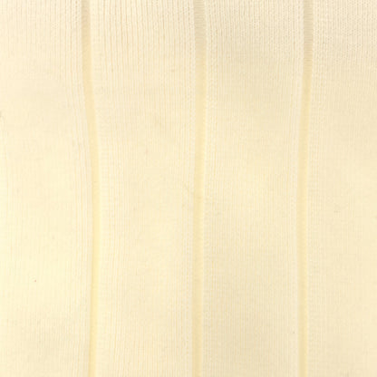 Spick&Span スピック＆スパン ホワイト ハイツイストコットンニットワンピース トップス