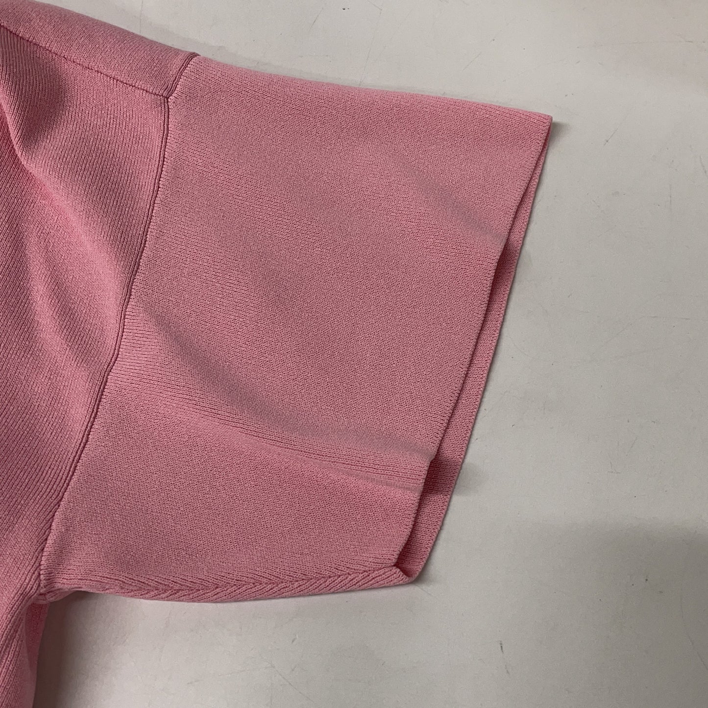 ADORE アドーア 531-6170536 26年製 ピンク×ホワイト バイカラーカーデ トップス